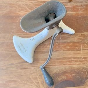 Vintage 1978 Enterprise No Clamp Rustic Meat Grinder